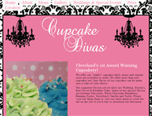 Tablet Screenshot of cupcakedivas.net